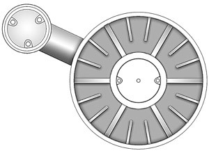 Road Wheel and Suspension Arm